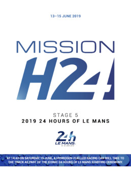 MissionH24 H2 at the start of the Le Mans 24 Hours 2019 20190612 COVER